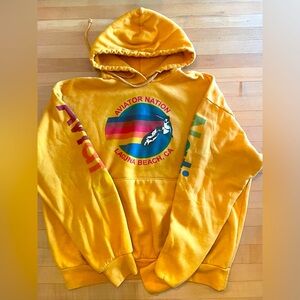 Aviator Nation relaxed pull over hoodie Laguna Beach - xs